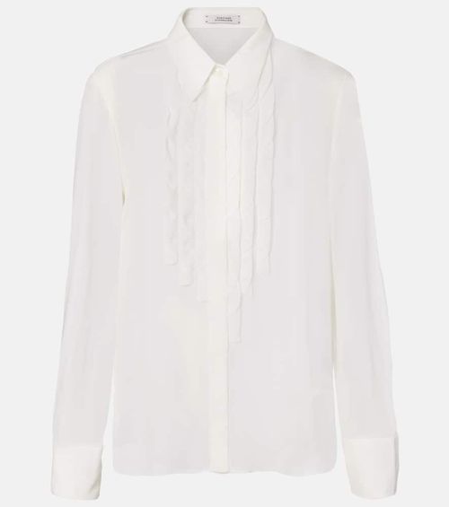 Sheer Twist georgette blouse