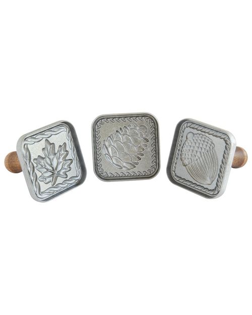 Fall Forest Springerle Cookie Stamps