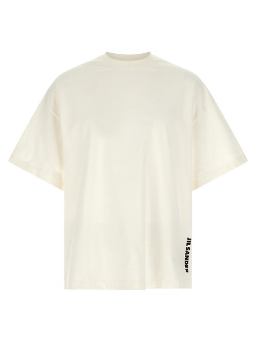 Logo-Print Cotton T-Shirt — White