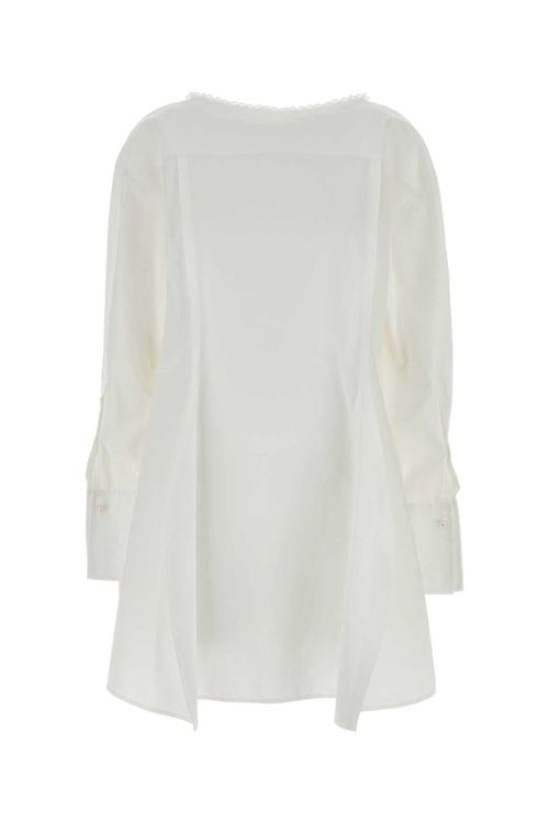 Esperanto Mini Dress — White