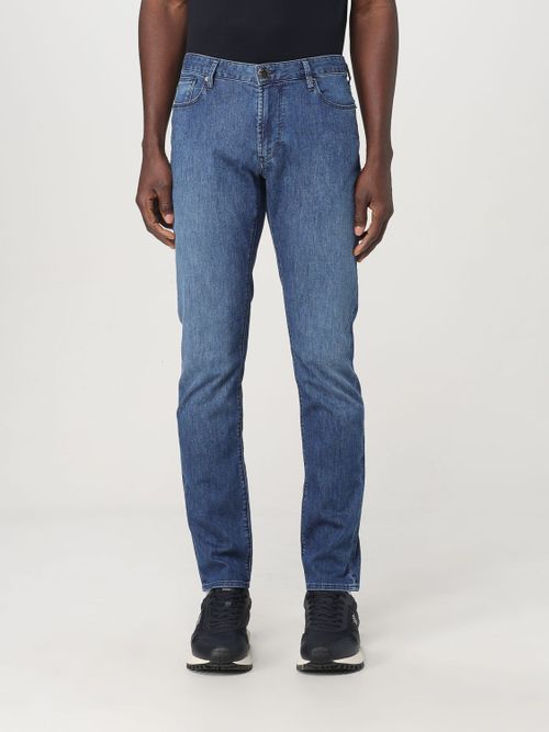 Jeans EMPORIO ARMANI Men color Denim
