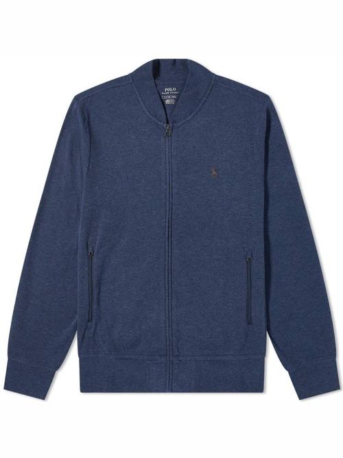 Zip front cardigan - Blue