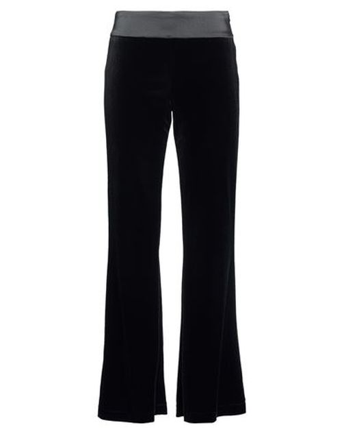 Woman Pants Black Size 6 Polyester, Elastane