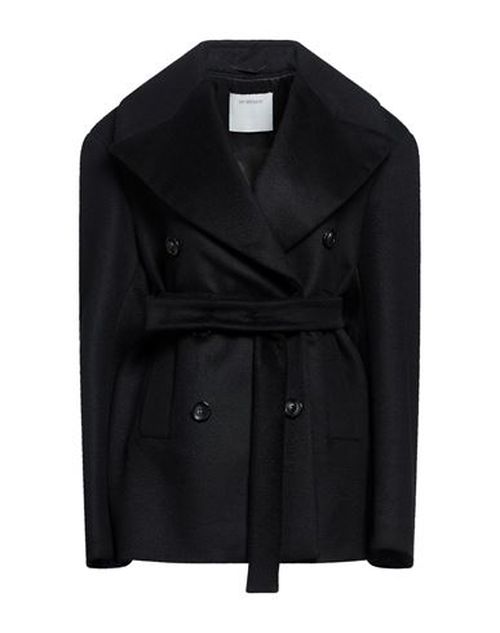 Woman Coat Black Size 0 Virgin Wool