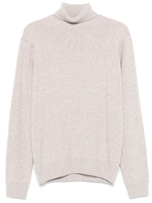 Roll-neck jumper - Neutrals