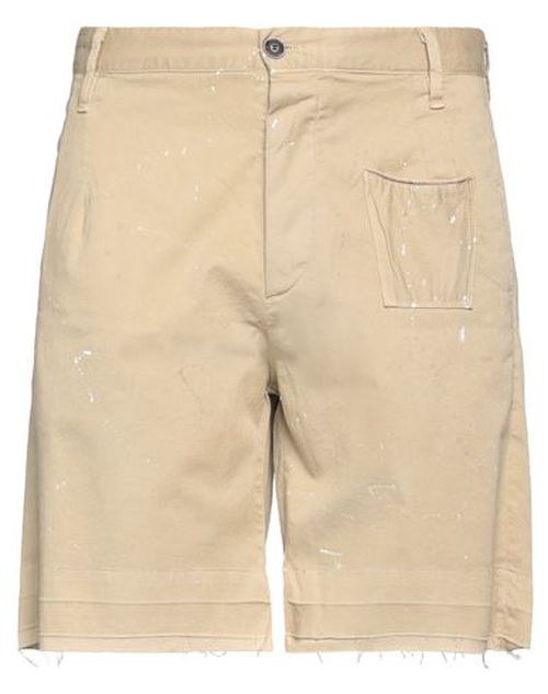 Man Shorts & Bermuda Shorts Beige
