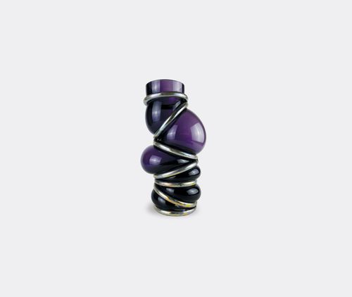 'chain Ring' Vase, Dark Violet
