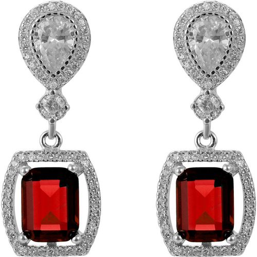 Orphelia 'Enora' WoMens 925 Sterling Silver Drop Earrings - ZO-7426/RU - One Size