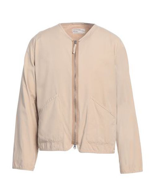 Man Jacket Beige Size S Cotton