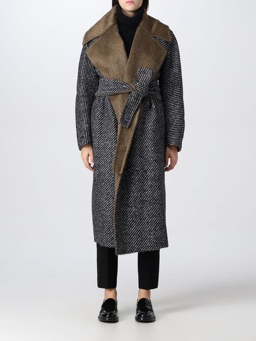 Coat Woman color Black