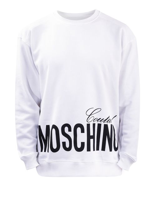 Couture print sweatshirt