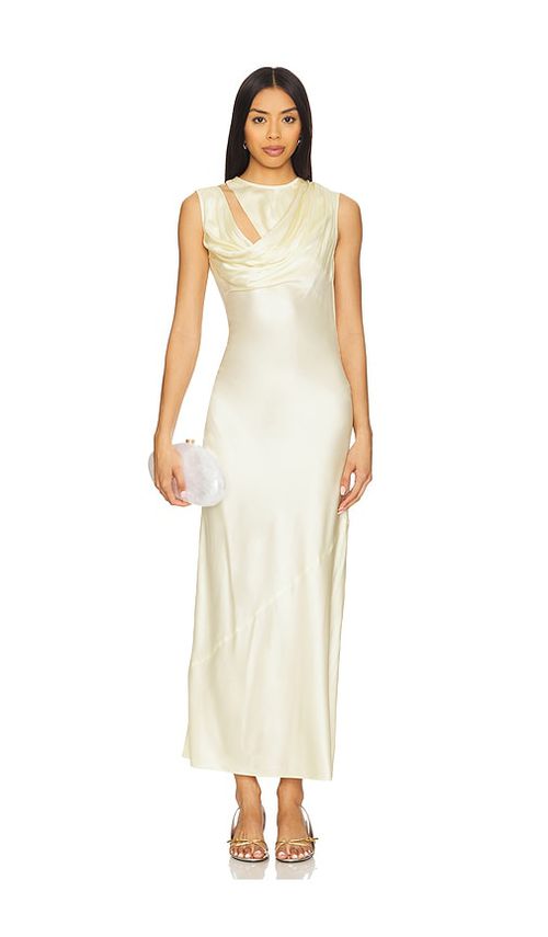 Camila Coelho KLEID ENZA in Lemon. Größe XS. Also in M, S