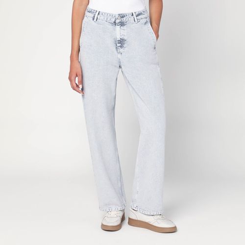 Pierce Pant Straight Black Chalk Wash