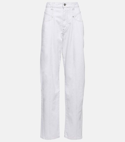 Vetan high-rise wide-leg jeans