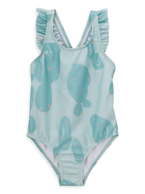 Knot Anita swimsuit - Blue