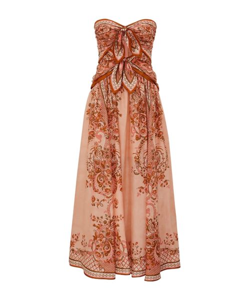 Aster Scarf Midi Dress