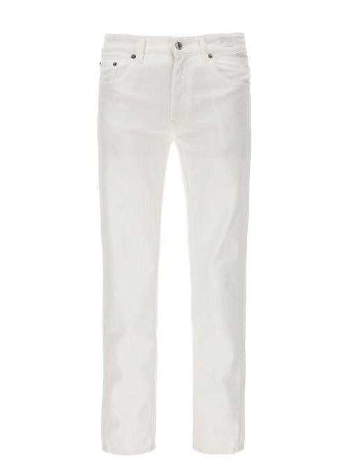 -Skeith Jeans Bianco-Uomo