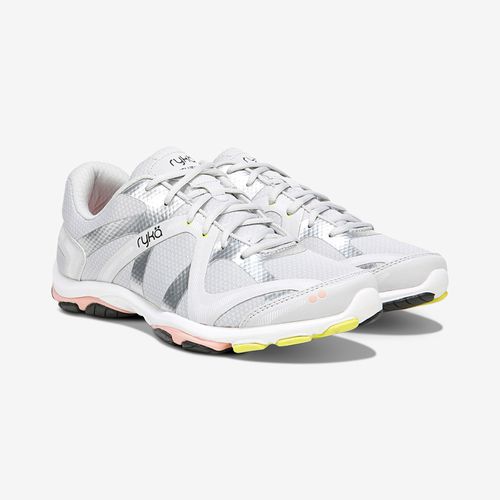 Influence Training Sneakers Vapor Grey Leather Breathable Mesh, Lightweight