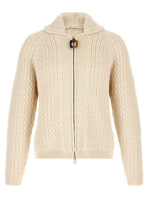 Cable Cardigan — Cream
