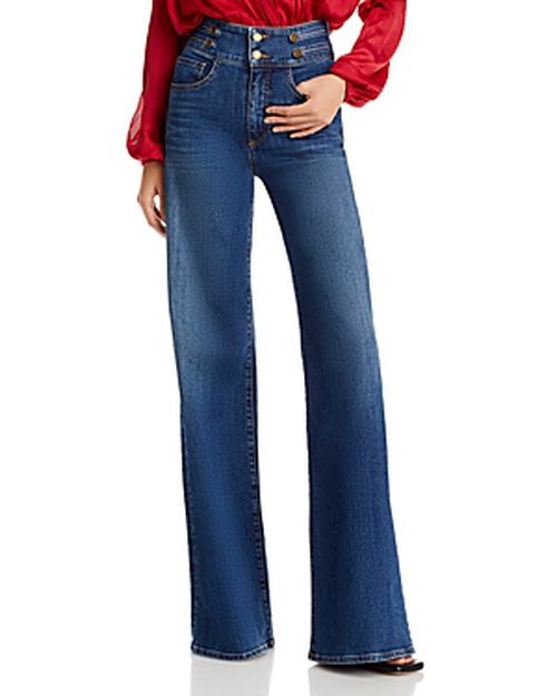 Liv High Rise Wide Leg Jeans in Medium Wash