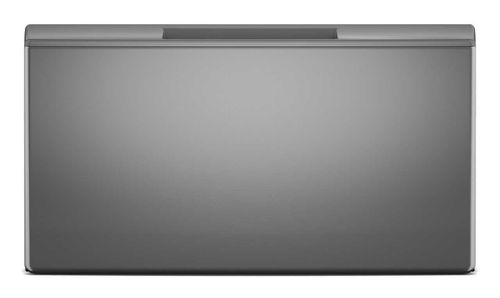 Pedestal For Front Load Washer and Dryer with Storage 15.5-Inch in Radiant Silver