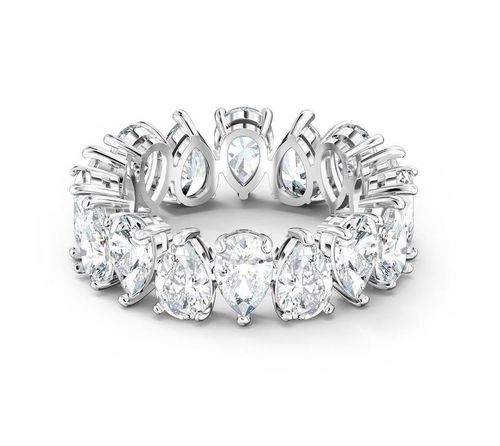 Vittore Pear Cut Crystal Ring