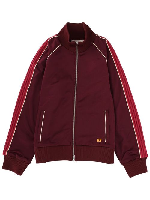 Striped-panel Zip-up Track Top