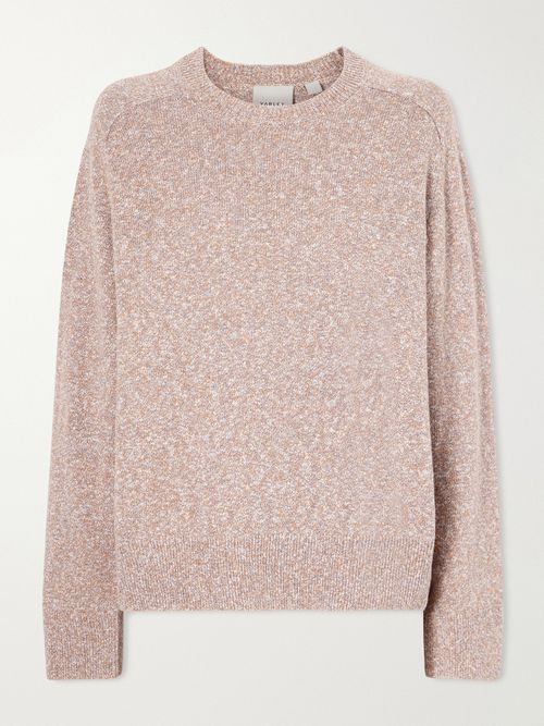 Organic Cotton And Linen-blend Sweater - Sand