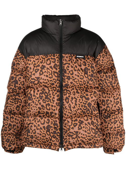 Zip-fastening padded jacket - Black