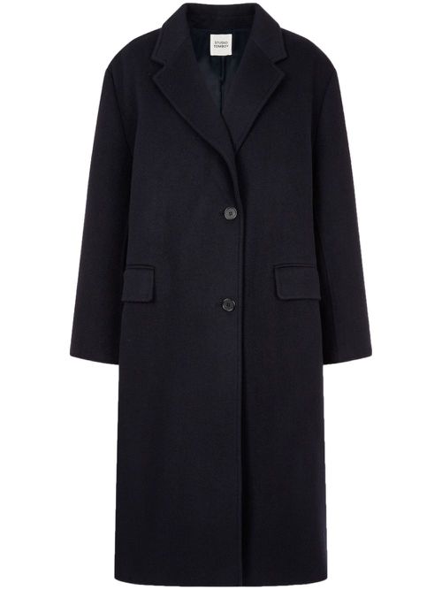 Overfit tailored coat - Blue