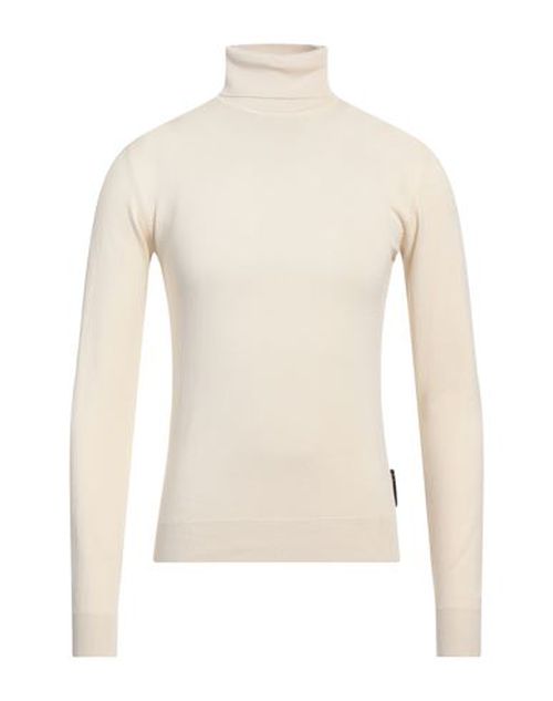 Man Turtleneck Off white Size M Viscose, Nylon