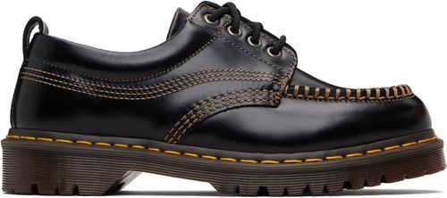 Black Leather Lowell Derbys