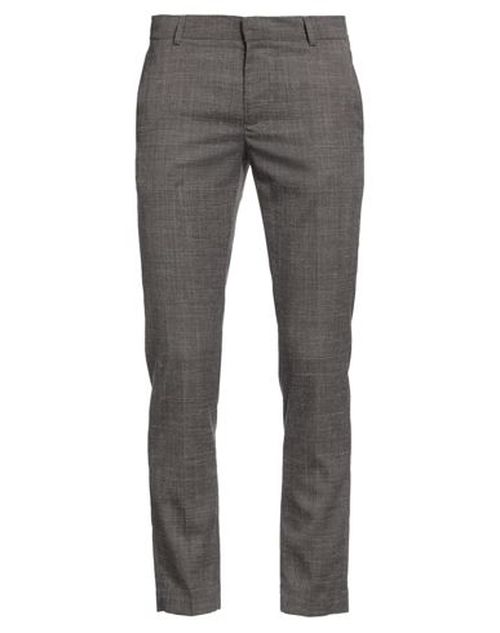 Man Pants Dark brown Size 30 Polyester, Viscose, Elastane
