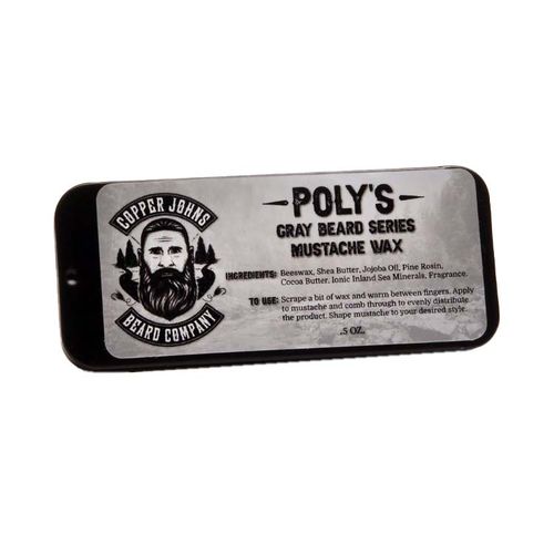Strong Hold Mustache Wax - Poly's