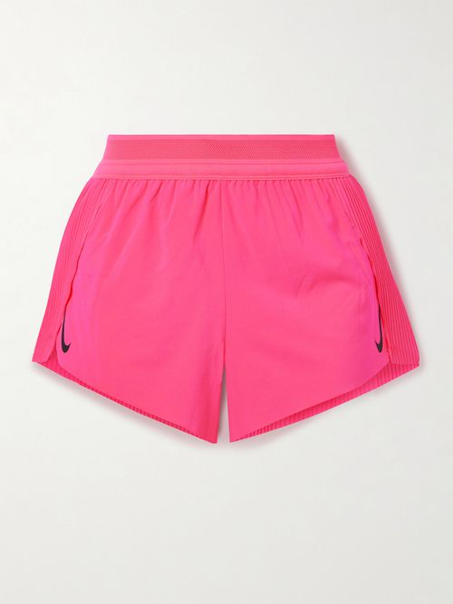 Aeroswift Printed Plissé Dri-fit Adv Shorts - Pink