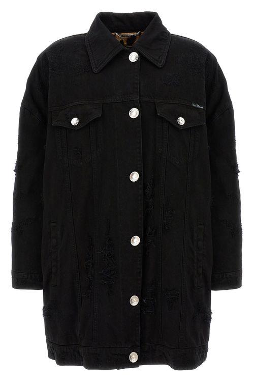 Denim Long Jacket