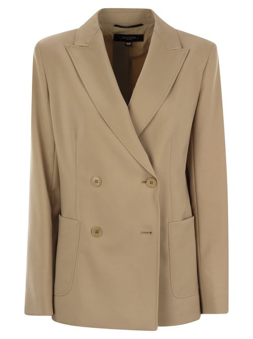 Weekend Maxmara Nervoso - Tailored Wool Canvas Blazer