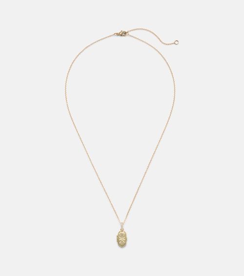 Northern Star 10kt gold necklace with diamond
