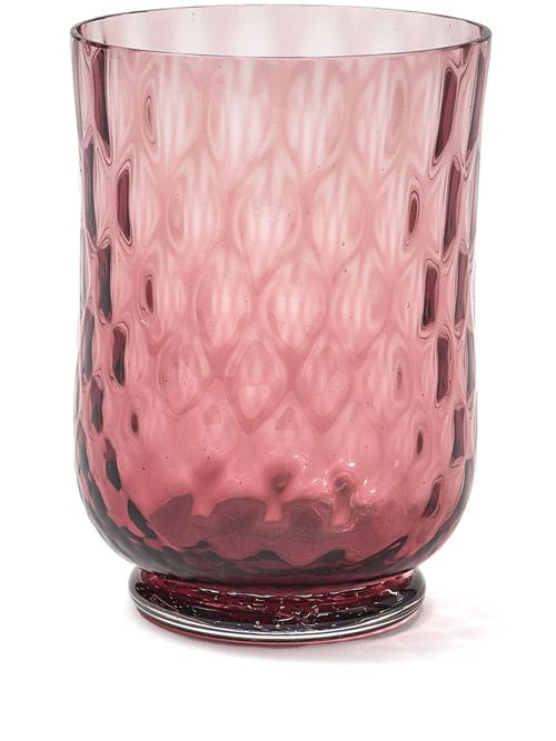 Balloton Murano wine glass - Pink