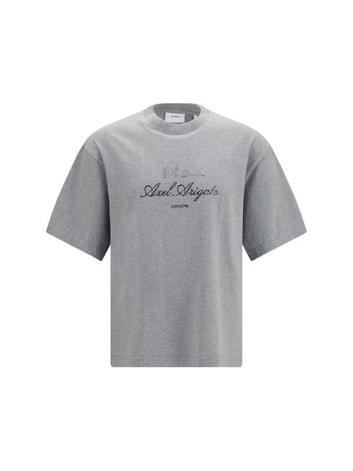 Logo-Embroidered T-Shirt — Gray