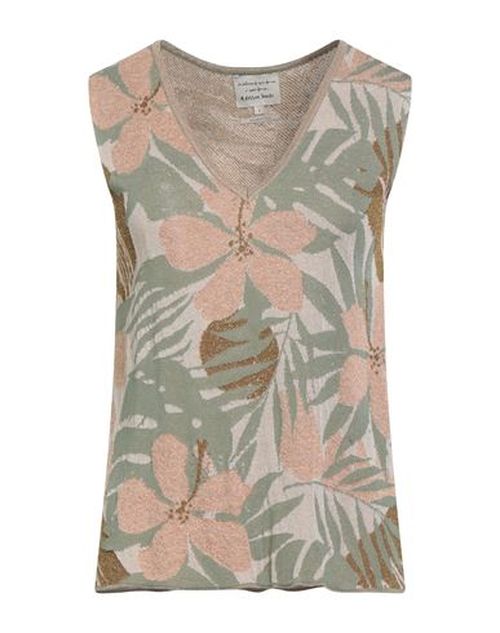 Woman Sweater Sage green Size 2 Viscose, Polyamide, Metallic fiber, Polyester