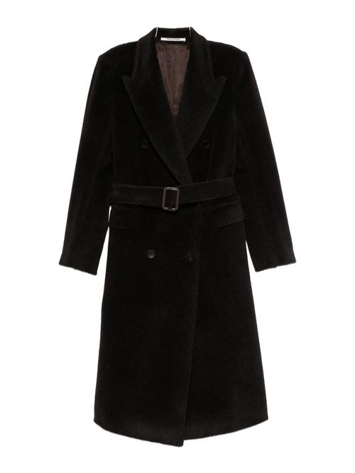 Wool Double-Breasted Coat