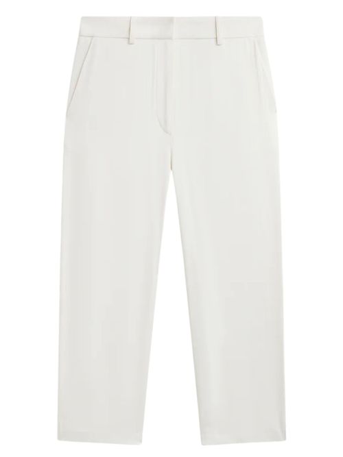 Slim Fit Trousers with Pockets for Women