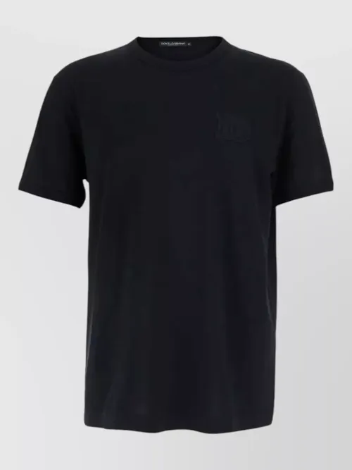 Dolce&Gabbana - short sleeve crew neck jersey top