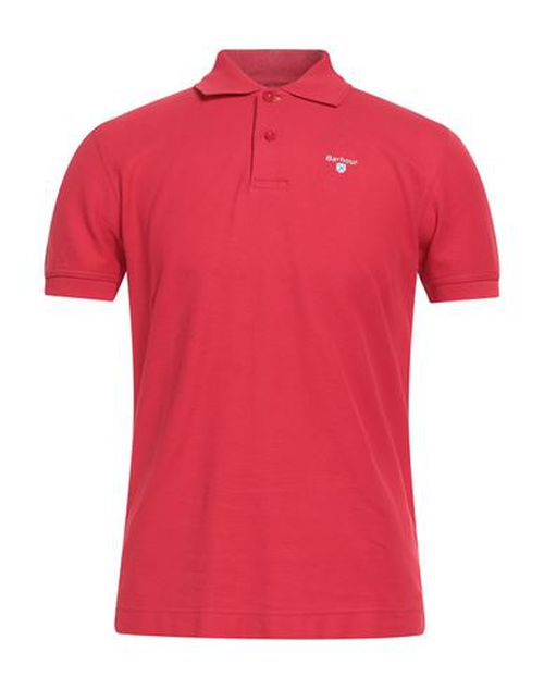 Man Polo shirt Red Size S Cotton