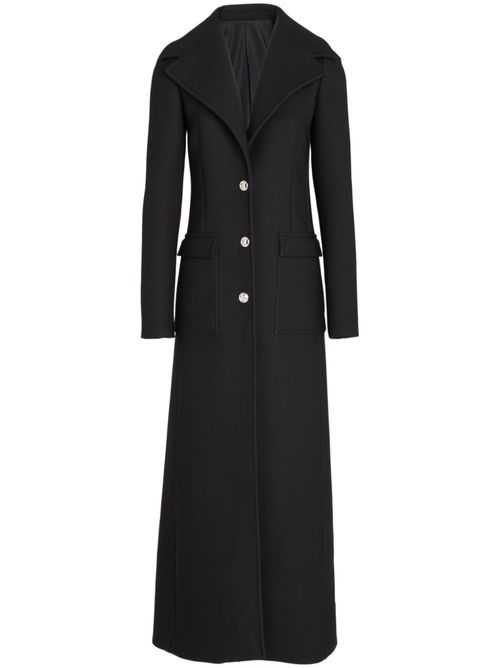 Gabardine coat - Black