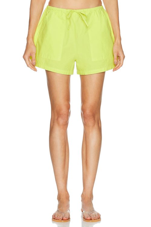 LESET Kyoto Pocket Short in Yellow
