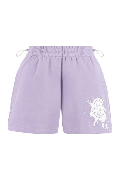 Printed Cotton Shorts