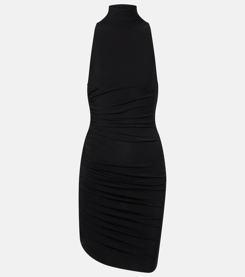 Piazza gathered minidress