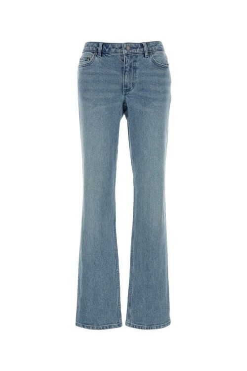 Straight Leg Jean Jeans — Blue